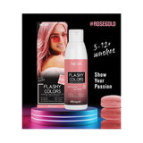 Neva Flashy Colors Hair Dye Set in Rose Gold 100ml