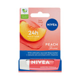 Nivea Peach Lip Care Hydrating Balm for Soft and Smooth Lips
