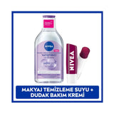 Nivea Micellar Cleansing Water & Blackberry Lip Balm Set