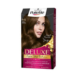 Palette Deluxe 6-0 Koyu Kumral Hair Dye - Dark Brown Hair Color for Vibrant, Long-Lasting Results