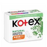 Kotex Natural Ultra Normal Pads with Cotton 7 Count
