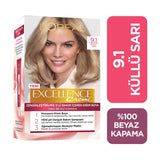 L'Oreal Excellence Creme Hair Color 9-1 Cool Ash Blonde