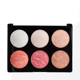 Pretty PB-426 6-in-1 Highlighter & Blush Palette - 01