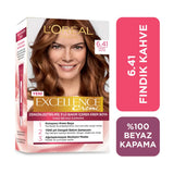 L'Oreal Excellence Creme Hair Dye 6-41 Hazelnut Brown