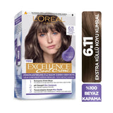 L'Oreal Excellence Cool Creme 6-11 Extra Ashy Dark Blonde Hair Dye
