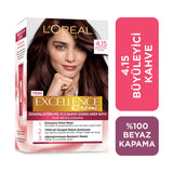 L'Oreal Excellence Creme Hair Color 4-15 Rich Brown