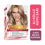 L'Oreal Excellence Creme Hair Dye 8.1 Ash Dark Blonde
