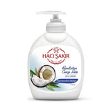 Haci Sakir Coconut Liquid Hand Soap for Gentle Cleansing 300 ml