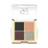 Golden Rose Midnight Kiss Eyeshadow Palette: Quattro Palette for Versatile Eye Makeup, Highly Pigmented & Blendable