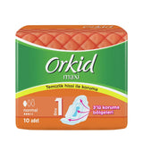 Orkid Maxi Normal Sanitary Pads with Wings 10 Count