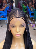 Cornrow Braid Wig - 13x6 Lace Frontal - Laraba