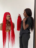 Bohemian Knotless - TARA RED (100% Human Hair)