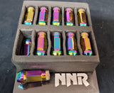 NNR Steel Extended Wheel Lug Nuts Open Ended 49mm 20pcs