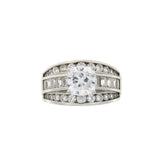 Cubic Zirconium CZ SS Bridal Sterling Silver