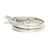 Cubic Zirconia CZ SS Bridal Sterling Silver