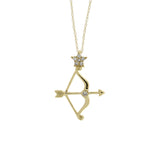 .07ct Diamond Fashion Pendants 14KT Yellow Gold