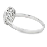 .36ct Opal Diamond Ring 10KT White Gold