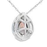 .39ct Quartz Diamond Fashion Pendants 10KT White Gold