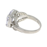Cubic Zirconium Ring Sterling Silver
