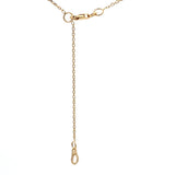 Sapphire Diamond Fashion Pendants 10KT Yellow Gold