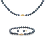 Akoya Pearl Jewelry sets 14KT Yellow Gold