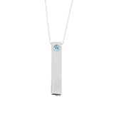 Blue Topaz Fashion Pendants Sterling Silver