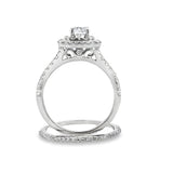 Lab Grown Diamond Fashion band rings 14KT White Gold