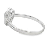 .50ct Mystic Fire Topaz Diamond Ring 10KT White Gold