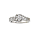 .50ct Diamond Eng Only 10KT White Gold