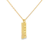 Sapphire Diamond Fashion Pendants 14KT Yellow Gold