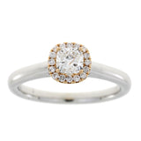.62ct Diamond Diamond Eng Only 14KT 2 Tone Gold