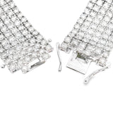 20.00ct Diamond Tennis Bracelet 14KT White Gold