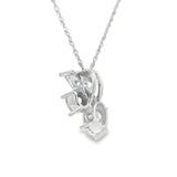 Lab Grown Diamond Fashion Pendants 14KT White Gold