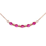 .73ct Ruby Diamond Fashion Pendants 10KT Rose Gold