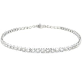 Lab Grown Diamond Tennis Bracelet 10KT White Gold