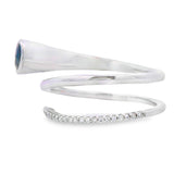 .79ct Ruby Diamond Ring 14KT White Gold