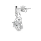 Cubic Zirconia Earrings Sterling Silver