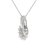 Lab Grown Diamond Fashion Pendants 10KT White Gold