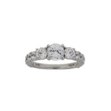 Cubic Zirconium CZ SS Bridal Sterling Silver