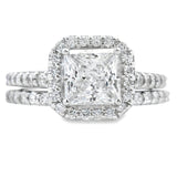 Cubic Zirconia CZ SS Bridal Sterling Silver