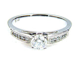 .50ct Diamond Eng Only 14KT White Gold