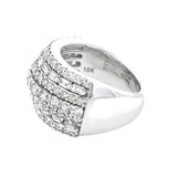 3.00ct Diamond Wedding Band Ring 10KT White Gold