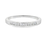 .11ct Diamond Wedding Band Ring 14KT White Gold