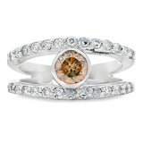 .90ct Diamond Diamond Ring 14KT White Gold