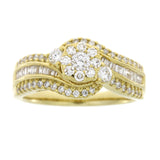 1.00ct Diamond Eng Only 14KT Yellow Gold
