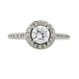 Cubic Zirconium Ring Sterling Silver