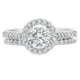 Cubic Zirconia CZ SS Bridal Sterling Silver