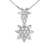 Lab Grown Diamond Fashion Pendants 10KT White Gold