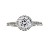Cubic Zirconium Ring Sterling Silver