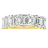 Lab Grown Diamond Fashion band rings 14KT Yellow Gold